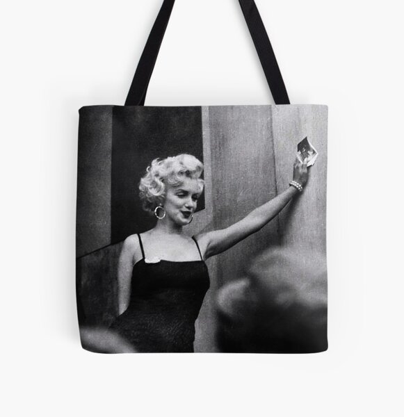 Marilyn Monroe Goes Oriental With Her Pekingese Dog in NY - 1962 Tote Bag  by Doc Braham - Fine Art America