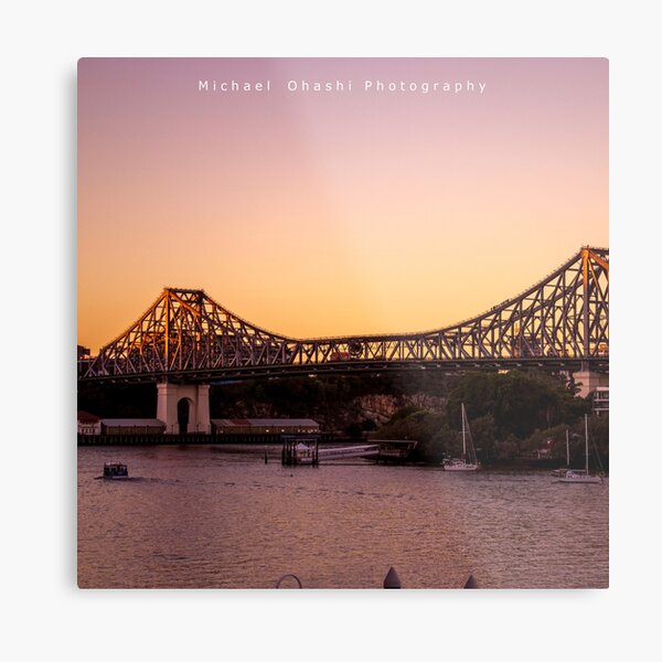 Story Bridge Metal Print