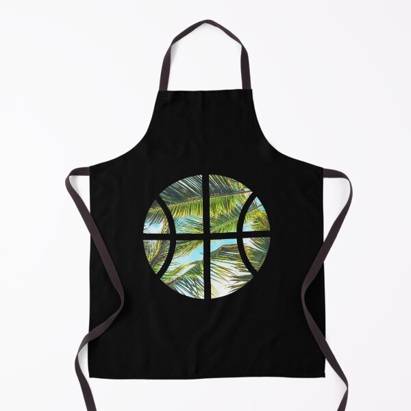 Item preview, Basketball Shape Photography Palm Tree Leaves designed and sold by COURT-VISION.
