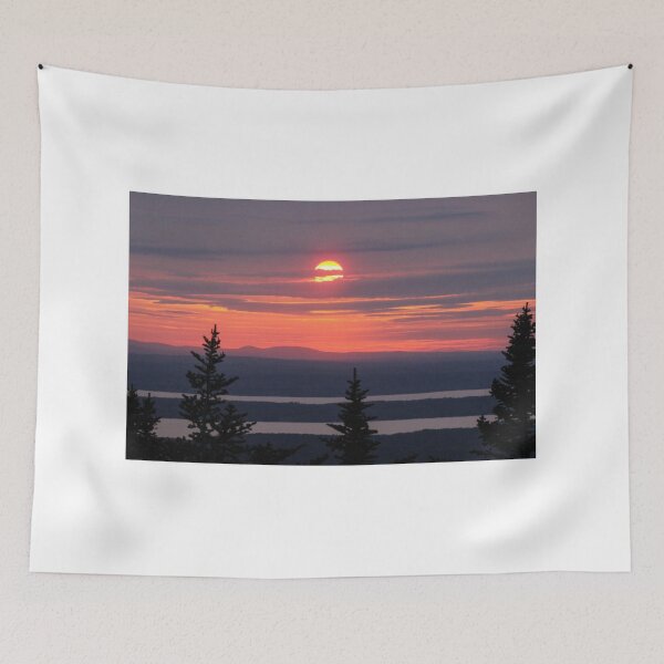 Item preview, Sunset at Cadillac Mountain designed and sold by ksweetphoto.