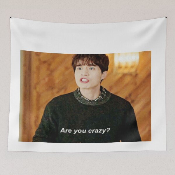 Item preview, grim reaper said are you crazy designed and sold by maryetaa.