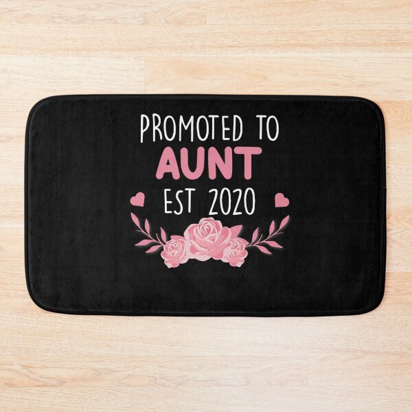 Item preview, Promoted To Aunt Est 2020  designed and sold by zedesignn.