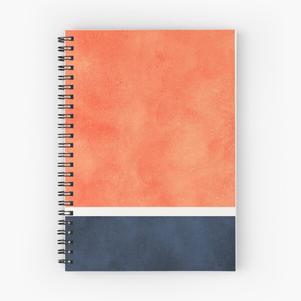 Item preview, Mid Century Minimal Abstract - Blue and Orange designed and sold by Blue-Banana.