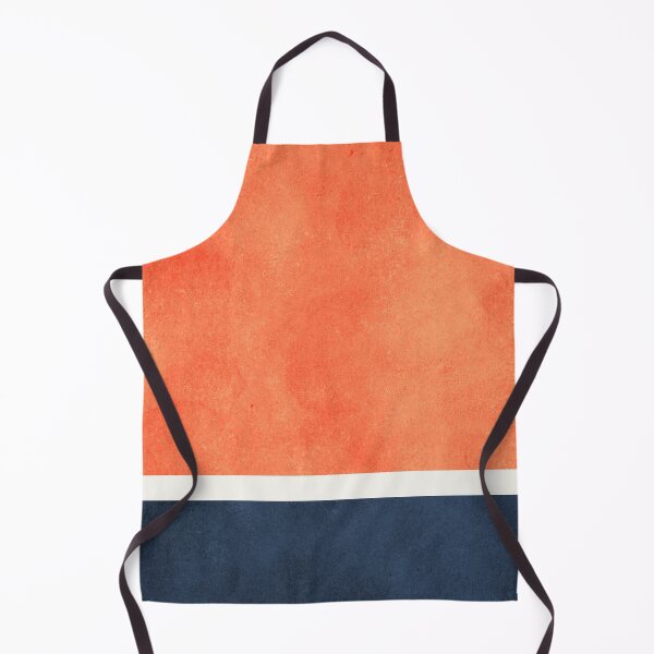 Item preview, Mid Century Minimal Abstract - Blue and Orange designed and sold by Blue-Banana.