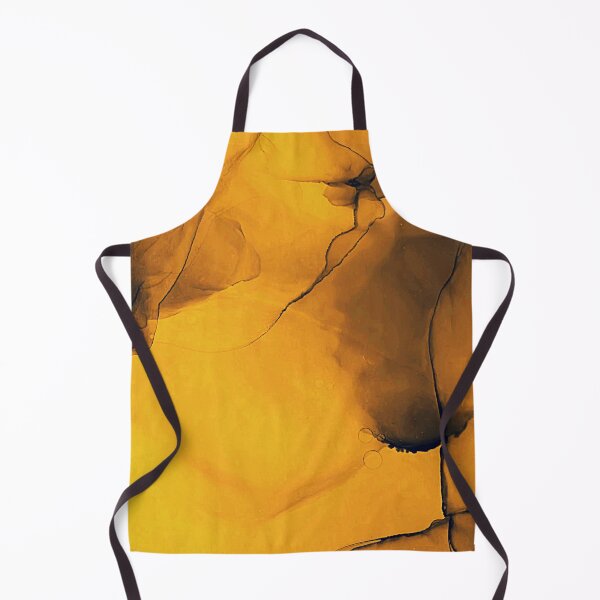 Item preview, Paint it yellow// Abstract Ink Art  designed and sold by Aishwarya  Singh.