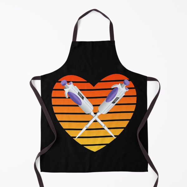Item preview, PIPETTE HEART SHAPE RETRO SUNSET designed and sold by Hippiesole.