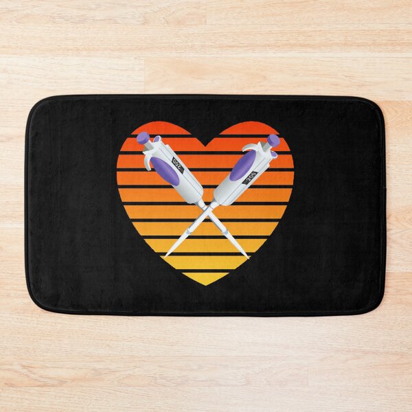 Item preview, PIPETTE HEART SHAPE RETRO SUNSET  designed and sold by Hippiesole.