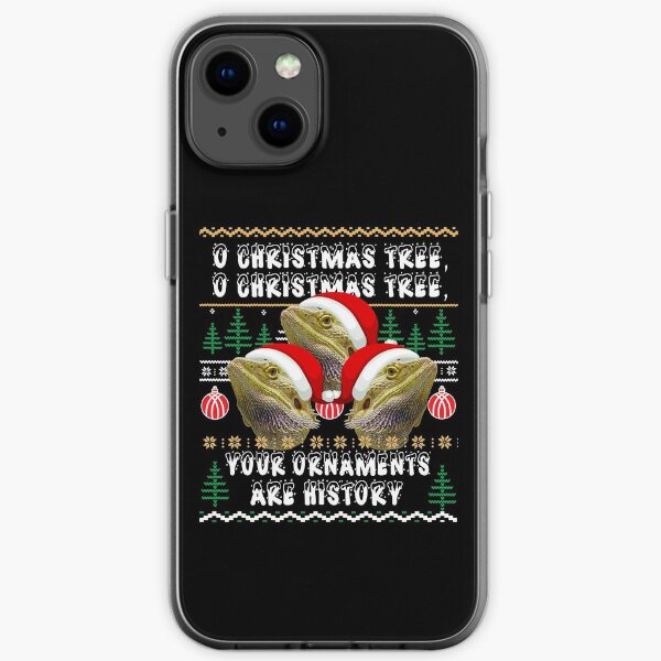 Bearded Dragon Christmas iPhone Soft Case
