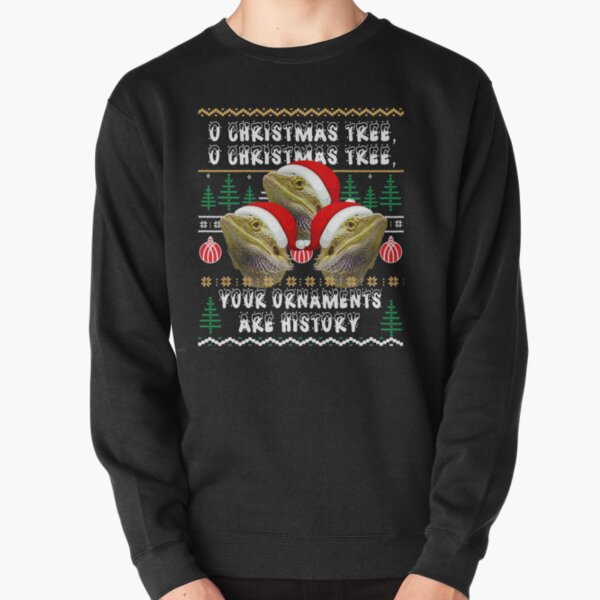 Bearded Dragon Christmas Pullover Sweatshirt