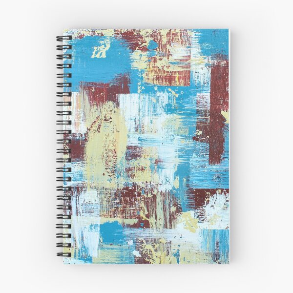 Item preview, Distressed Urban Farmhouse Decor Art, Distressed Art, Abstract Art, Beige, Red, Blue  designed and sold by AbstractAcacia.