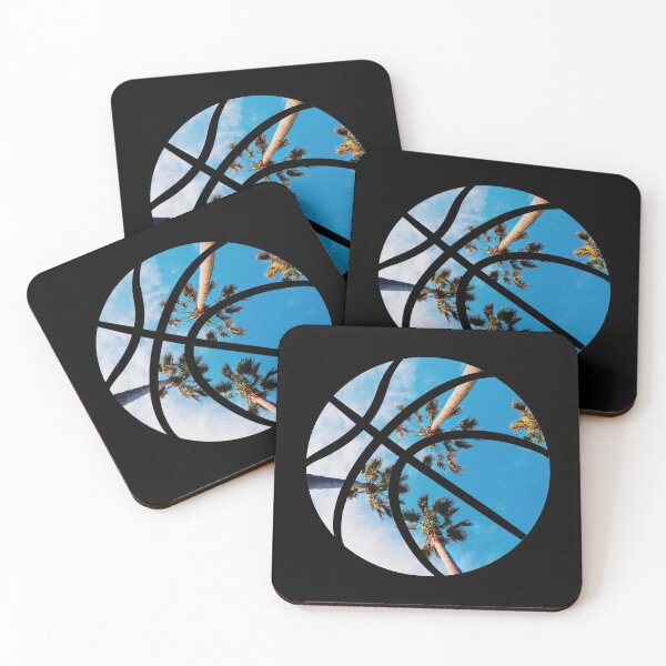 Item preview, Basketball Palm Trees Veniceball Venice Beach designed and sold by COURT-VISION.