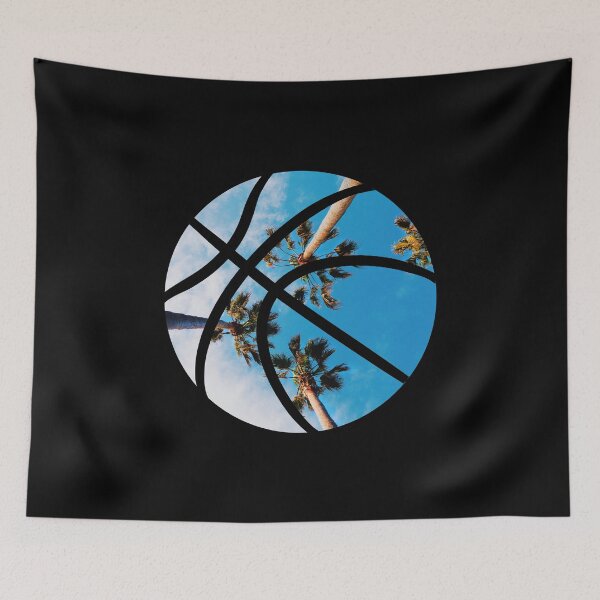 Item preview, Basketball Palm Trees Veniceball Venice Beach designed and sold by COURT-VISION.