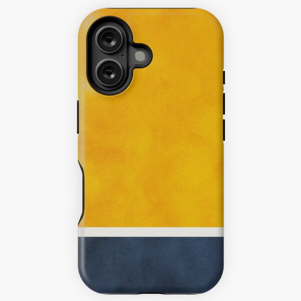 Item preview, Mid Century Minimal Abstract - Blue and Yellow designed and sold by Blue-Banana.