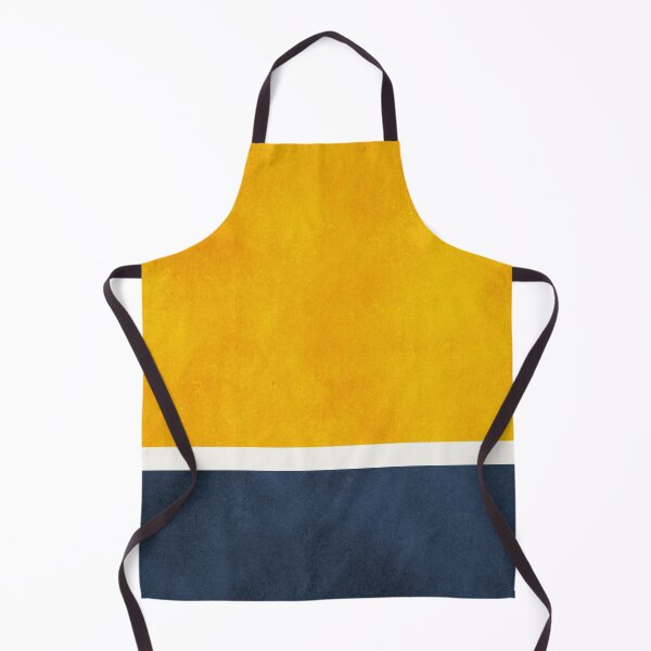 Item preview, Mid Century Minimal Abstract - Blue and Yellow designed and sold by Blue-Banana.