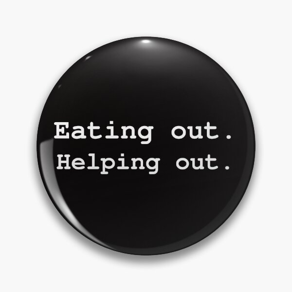 Item preview, Eating out, helping out. designed and sold by crikz.