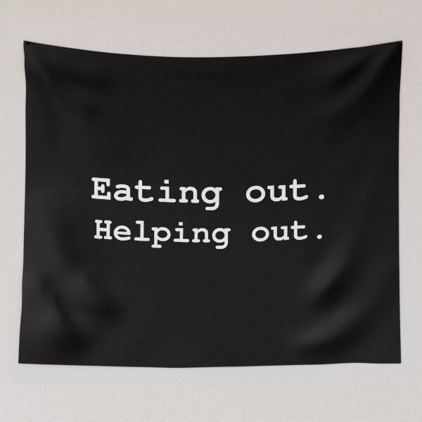 Item preview, Eating out, helping out. designed and sold by crikz.