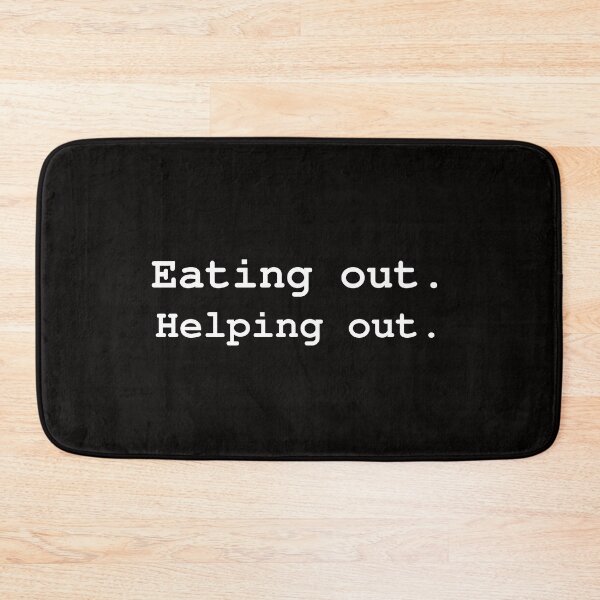 Item preview, Eating out, helping out. designed and sold by crikz.