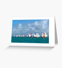 They're Off! Greeting Card