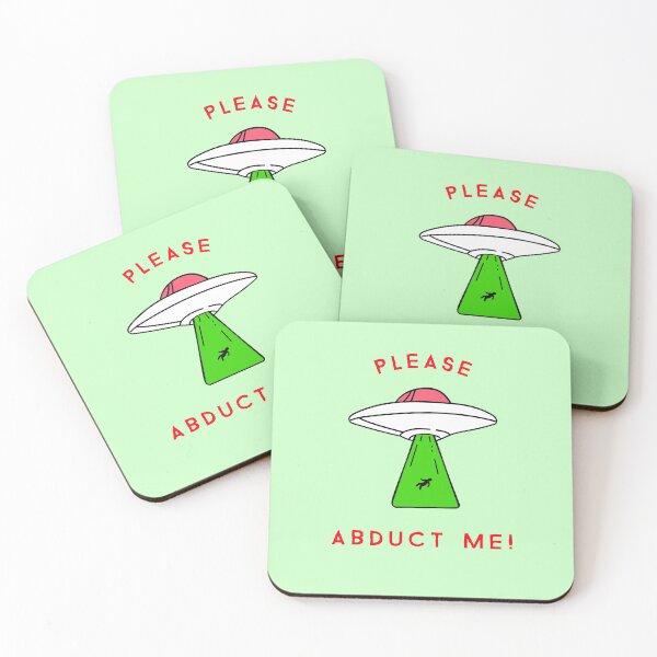 Item preview, Please Abduct Me - UFO & MAN Version designed and sold by guruthuma.