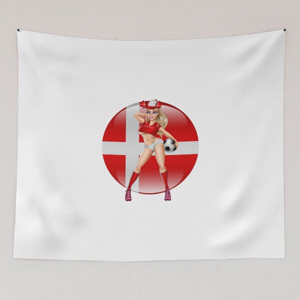 Item preview, Danish Football Girl designed and sold by sexypinupart.