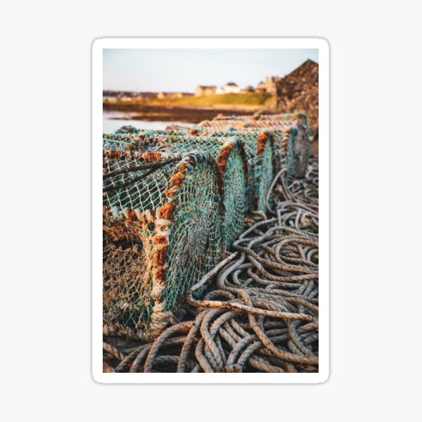 Item preview, Creels on the Pier designed and sold by CGAPhotography.