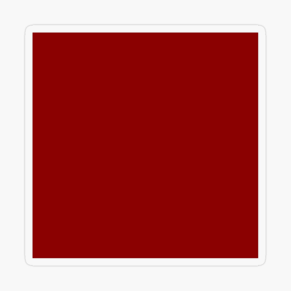 Carmine Dark Red Solid Color Pairs To Sherwin Williams Poinsettia