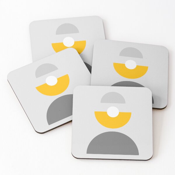 Item preview, Yellow Grey White designed and sold by Blue-Banana.