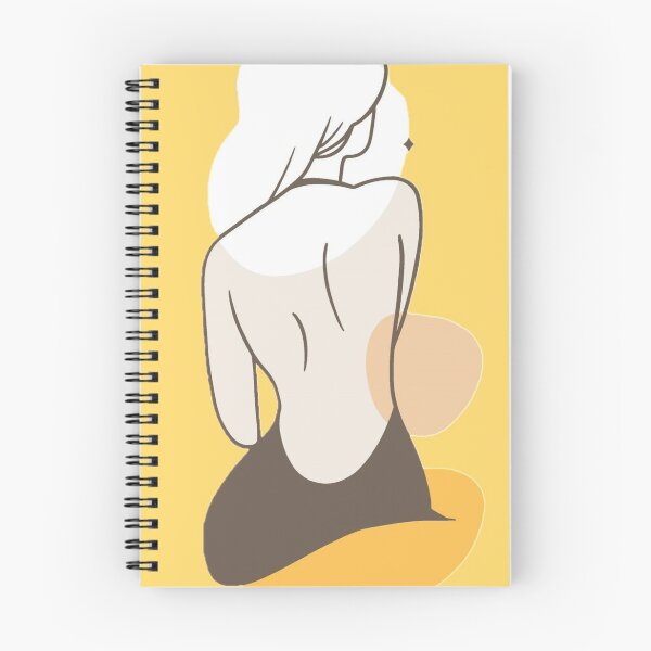 Item preview, Trendy beautifull woman s back drawing designed and sold by Kha-oula.