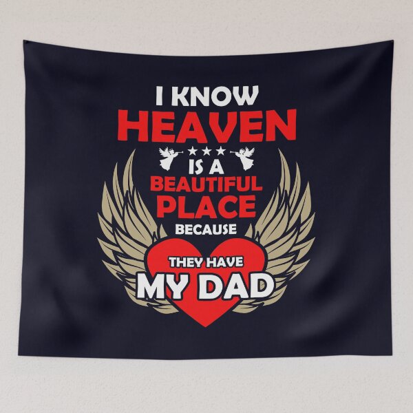Item preview, Heaven is a beautiful place have my Dad designed and sold by mmos.