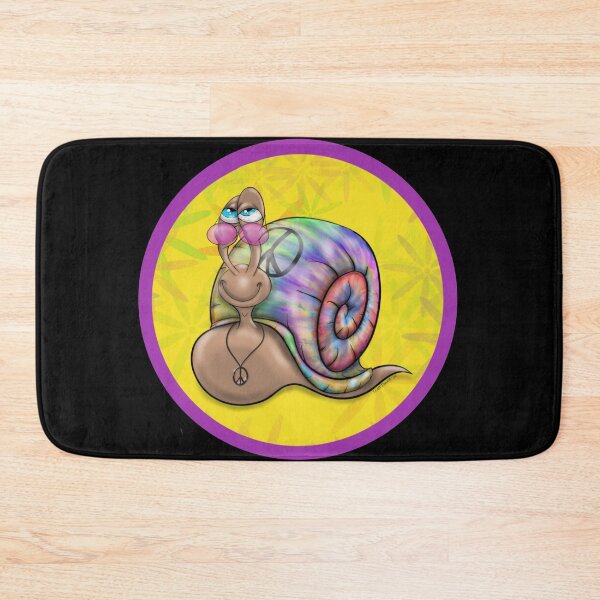Item preview, Hippie  tie dye snail Peace and Love designed and sold by Scottdowell.