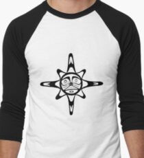 Mesoamerica Sun God Men's Baseball ¾ T-Shirt