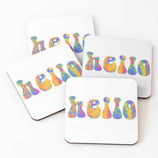 Item preview, Hello Retro Psychedelic designed and sold by ohmygosh-design.