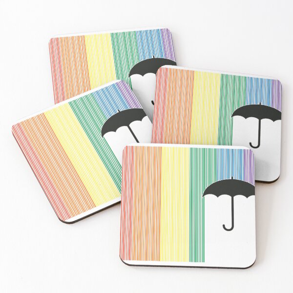 Artikelvorschau, Regenbogen Umbrella Academy entworfen und verkauft von NessiCreates.