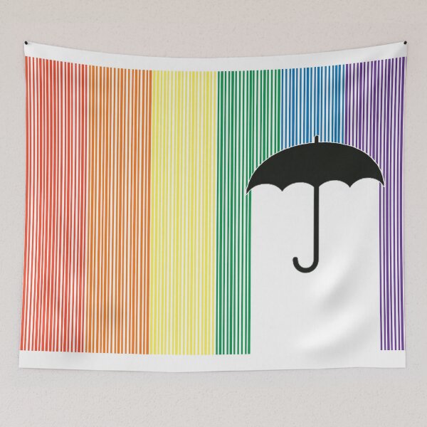 Artikelvorschau, Regenbogen Umbrella Academy entworfen und verkauft von NessiCreates.