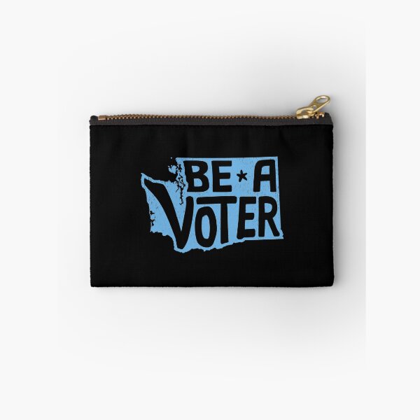 Item preview, Be a Voter Washington! (blue) designed and sold by bananna620.