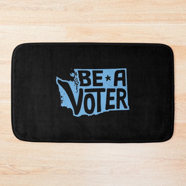 Item preview, Be a Voter Washington! (blue) designed and sold by bananna620.