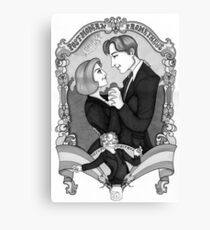 X-Files - Post Modern Prometheus Canvas Print