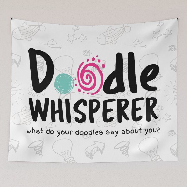 Item preview, Doodle Whisperer (Dark Text) designed and sold by Inktopia-Art.