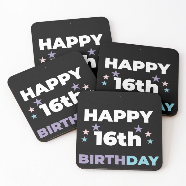Item preview, HAPPY16th BIRTHDAY designed and sold by TeenLake.
