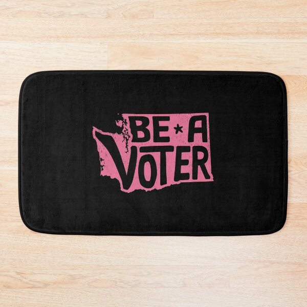 Item preview, Be a Voter Washington! (pink) designed and sold by bananna620.