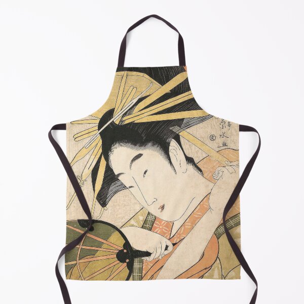 Item preview, The Courtesan Hanaōgi of the Ōgiya Brothel (Ōgiya no uchi Hanaōgi) designed and sold by AdamStCyr.