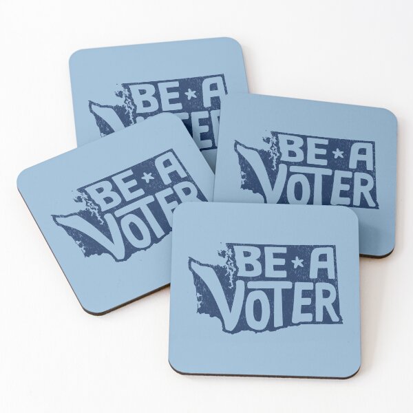 Item preview, Be a Voter Washington! (navy) designed and sold by bananna620.