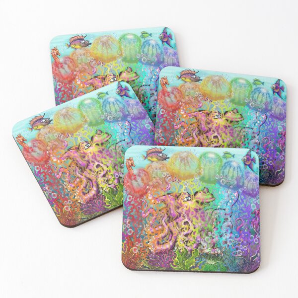 Item preview, Rainbow Tentacles Sea Creature designed and sold by Kevin Middleton.