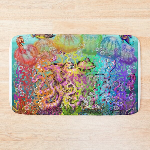 Item preview, Rainbow Tentacles Sea Creature designed and sold by Kevin Middleton.