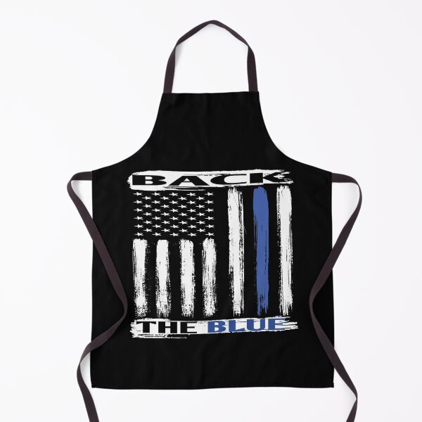 Item preview, Show Police Support Thin Blue Line Back the Blue American Flag Gifts designed and sold by angy2017.