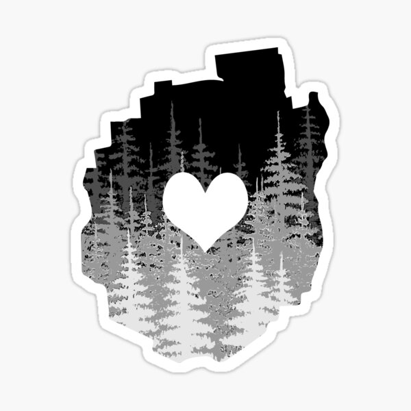 I Love the Adirondacks Sticker