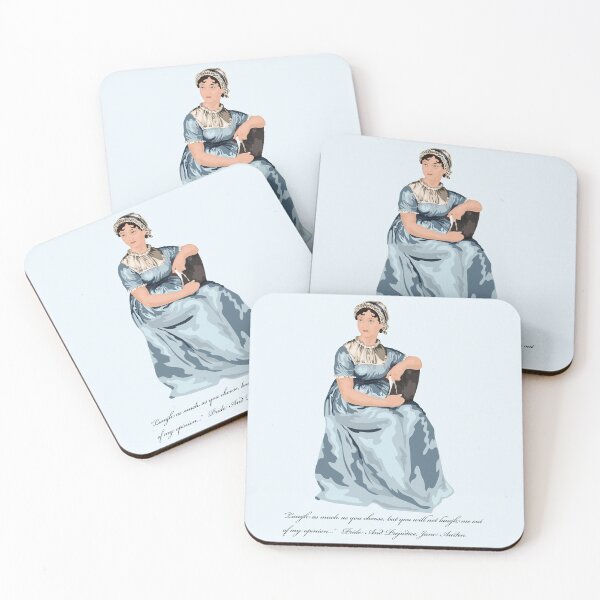 Item preview, Jane Austen - "Laugh as much as you choose, but you will not laugh me out of my opinion...”  designed and sold by Annalisa-Jones.