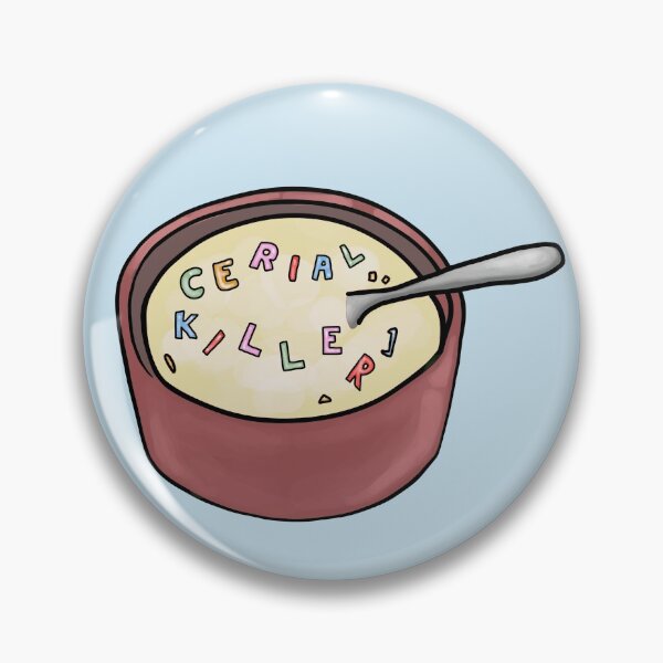 Item preview, Cerial Killer - alphabet cereal - breakfast bowl - fruit loops designed and sold by NomiBee.