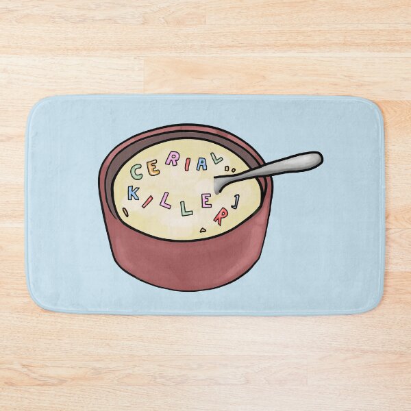 Item preview, Cerial Killer - alphabet cereal - breakfast bowl - fruit loops designed and sold by NomiBee.