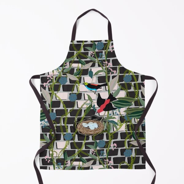 Item preview, Seasonal Visitors on Climbing Vines Wall designed and sold by famenxt.